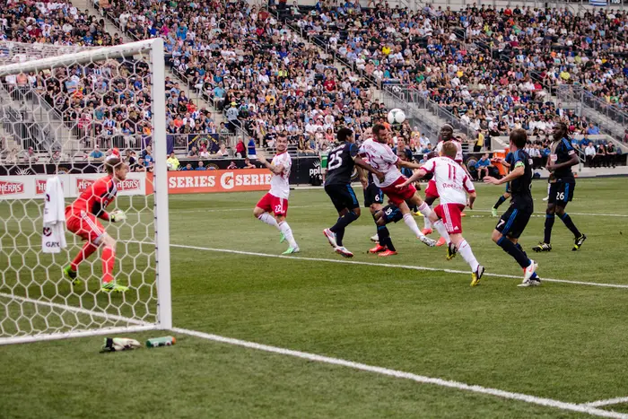 This was as close as the Red Bulls would get to scoring all game.